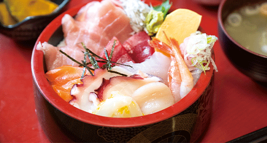魚がし丼（1,000円 税込）