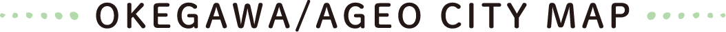 OKEGAWA/AGEO CITY MAP