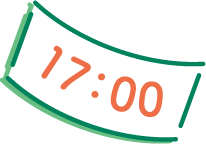 17：00
