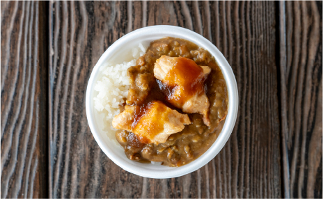 キッズ丼(からあげカレー丼)(650円 税込)